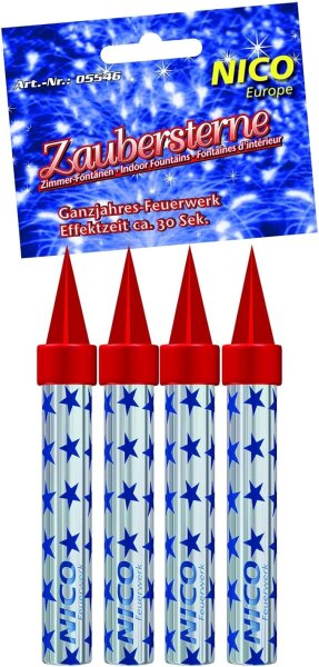 Zaubersterne 4er btl Zimmerfont&auml;ne Zaubersterne 16stk
